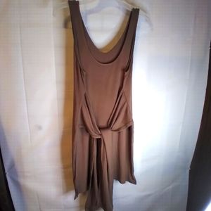 Sexy summer tank wrap around shirt